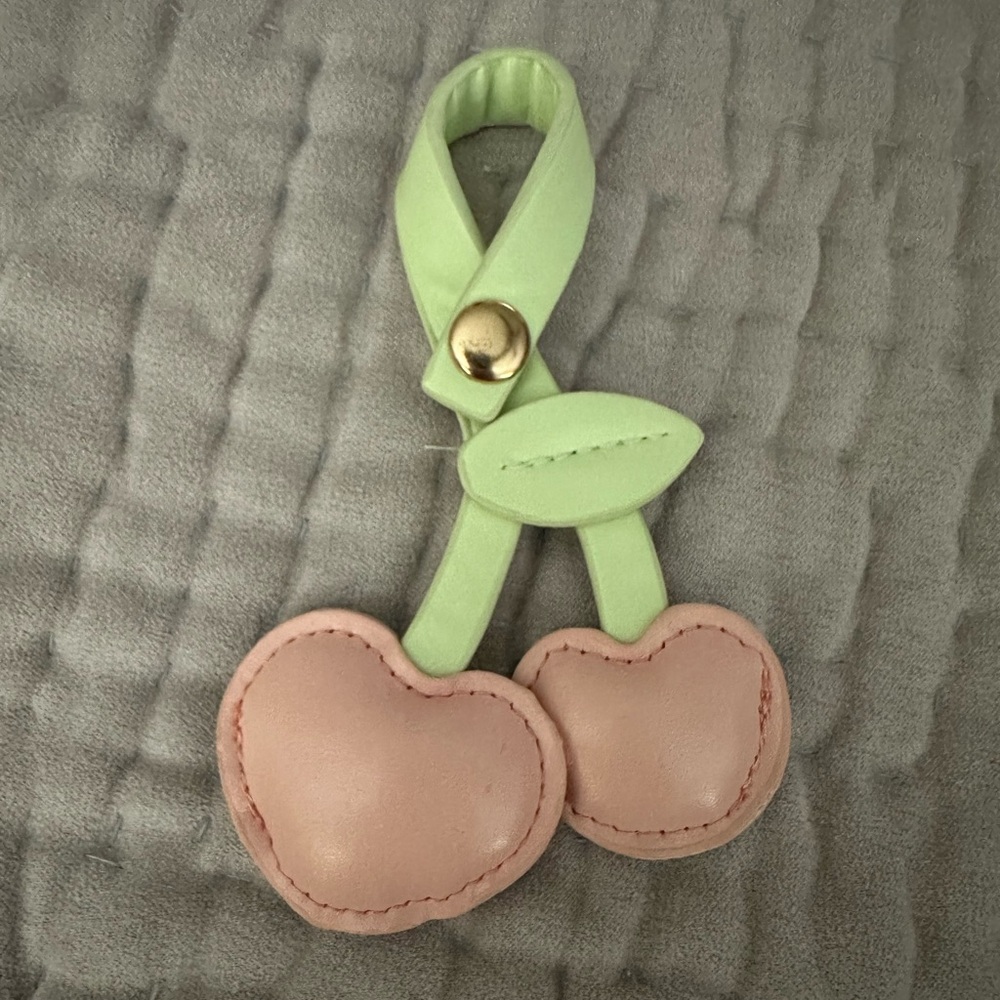 Cherry Bag Charm